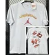 T266 Jordan White High Quality Casual T-Shirt