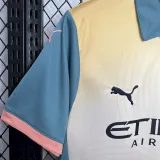 2024-25 Man City Fourth 1:1 Fans Soccer Jersey