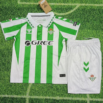 2024-25 Real Betis Home Kids Soccer Jersey