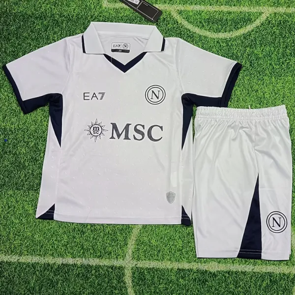 2024-25 Napoli Away Kids Soccer Jersey