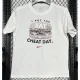 T247 NK White High Quality Casual T-Shirt #汉堡