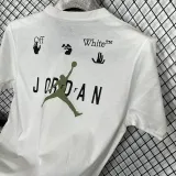 T244 Jordan White High Quality Casual T-Shirt