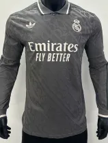 2024-25 RMA Third Long Sleeve Player Version Soccer Jersey (长袖球员)
