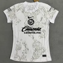 2024-25 Club America White Goalkeeper Women Soccer Jersey (女)