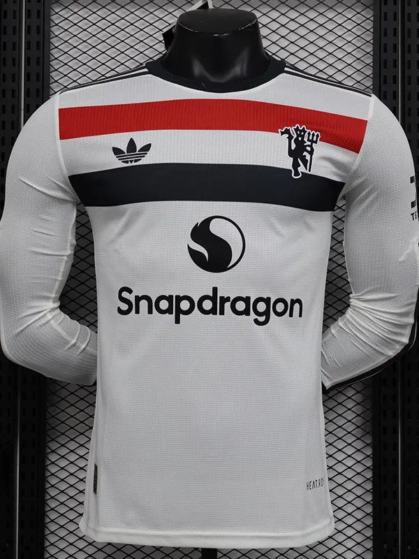 2024-25 Man Utd Third Long Sleeve Player Version Soccer Jersey (长袖球员)