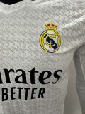 2024-25 RMA Home Long Sleeve Player Version Soccer Jersey (长袖球员)