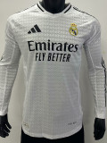 2024-25 RMA Home Long Sleeve Player Version Soccer Jersey (长袖球员)