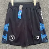 2024-25 Napoli Black Shorts Pants