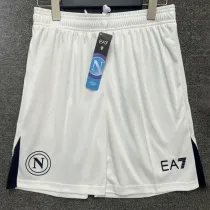 2024-25 Napoli White Shorts Pants