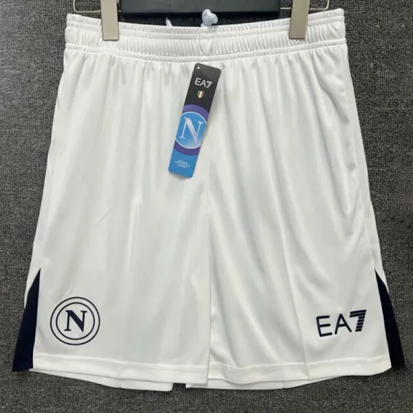 2024-25 Napoli White Shorts Pants