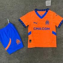2024-25 Marseille Third Kids Soccer Jersey