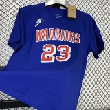 T227 WARRIORS GREEN #23 Blue High Quality Casual T-Shirt