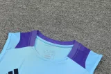 2024-25 Argentina Light blue Tank top and shorts suit
