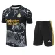 2024-25 RMA Black white Training Short Suit #豹