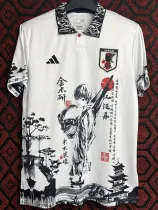 2024-25 Japan White Special Edition Fans Training Shirts *金木研