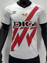2024-25 Rayo Vallecano Home Player Version Soccer Jersey