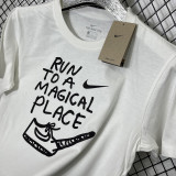 T211 NK White High Quality Casual T-Shirt #独角兽