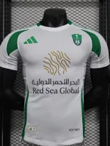 2024-25  Al-Ahli Saudi Home Player Version Soccer Jersey