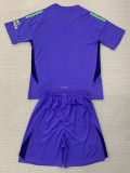 2024-25 ARS Purple GoalKeeper Kids Soccer Jersey