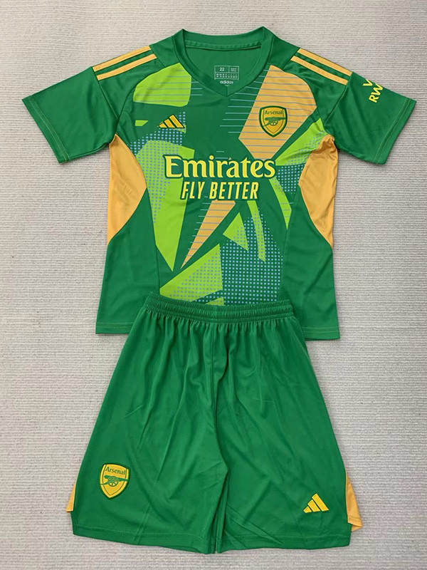 2024-25 ARS Green GoalKeeper Kids Soccer Jersey