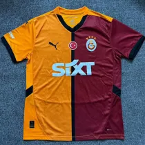 2024-25 Galatasaray Home Fans Soccer Jersey *右袖广告
