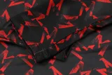 2024-25 Man Utd Red black Half Pull Tracksuit (半拉链)(匹印)