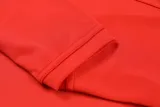 2024-25 Man Utd Red Kids Half Pull Tracksuit (童装)(半拉链)