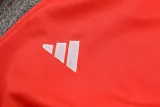 2024-25 Man Utd Red Kids Half Pull Tracksuit (童装)(半拉链)