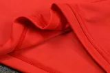 2024-25 Man Utd Red Kids Half Pull Tracksuit (童装)(半拉链)