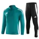 2024 AD Green Half Pull Tracksuit (半拉链)