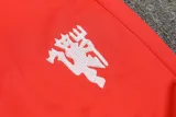 2024-25 Man Utd Red Kids Half Pull Tracksuit (童装)(半拉链)