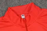 2024-25 Man Utd Red Kids Half Pull Tracksuit (童装)(半拉链)