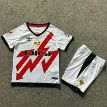2024-25 Rayo Vallecano Home Kids Soccer Jersey