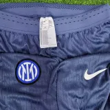 2024-25 INT Grey Blue Training Long Pants (Have Pocket)