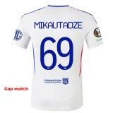 2024-25 Lyon Home Fans Soccer Jersey