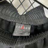 M001 Jordan Black Pure Cotton Fabric Casual Short Pants (红标)