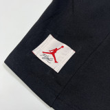 M001 Jordan Black Pure Cotton Fabric Casual Short Pants (红标)