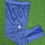 2024-25 INT Grey Blue Training Long Pants (Have Pocket)
