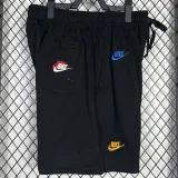 M002 NK Black Pure Cotton Fabric Casual Short Pants