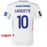 2024-25 Lyon Home Fans Soccer Jersey