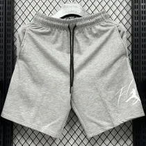 M16 Jordan Grey Pure Cotton Fabric Casual Short Pants