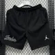 M19 Jordan Black Pure Cotton Fabric Casual Short Pants