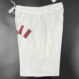 M005 Jordan White Pure Cotton Fabric Casual Short Pants