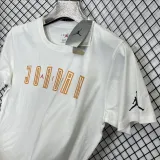 T174 Jordan White High Quality Casual T-Shirt