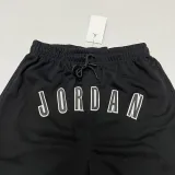 M005 Jordan Black Pure Cotton Fabric Casual Short Pants