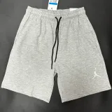 M17 Jordan Grey Pure Cotton Fabric Casual Short Pants