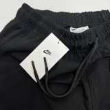 M15 Jordan Black Pure Cotton Fabric Casual Short Pants
