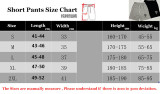 M006 Jordan Black Pure Cotton Fabric Casual Short Pants