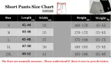 M005 Jordan Black Pure Cotton Fabric Casual Short Pants