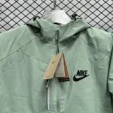 2024 NK Velvet Thickened warm Green Outdoor Jackets #F2 加绒冲锋衣